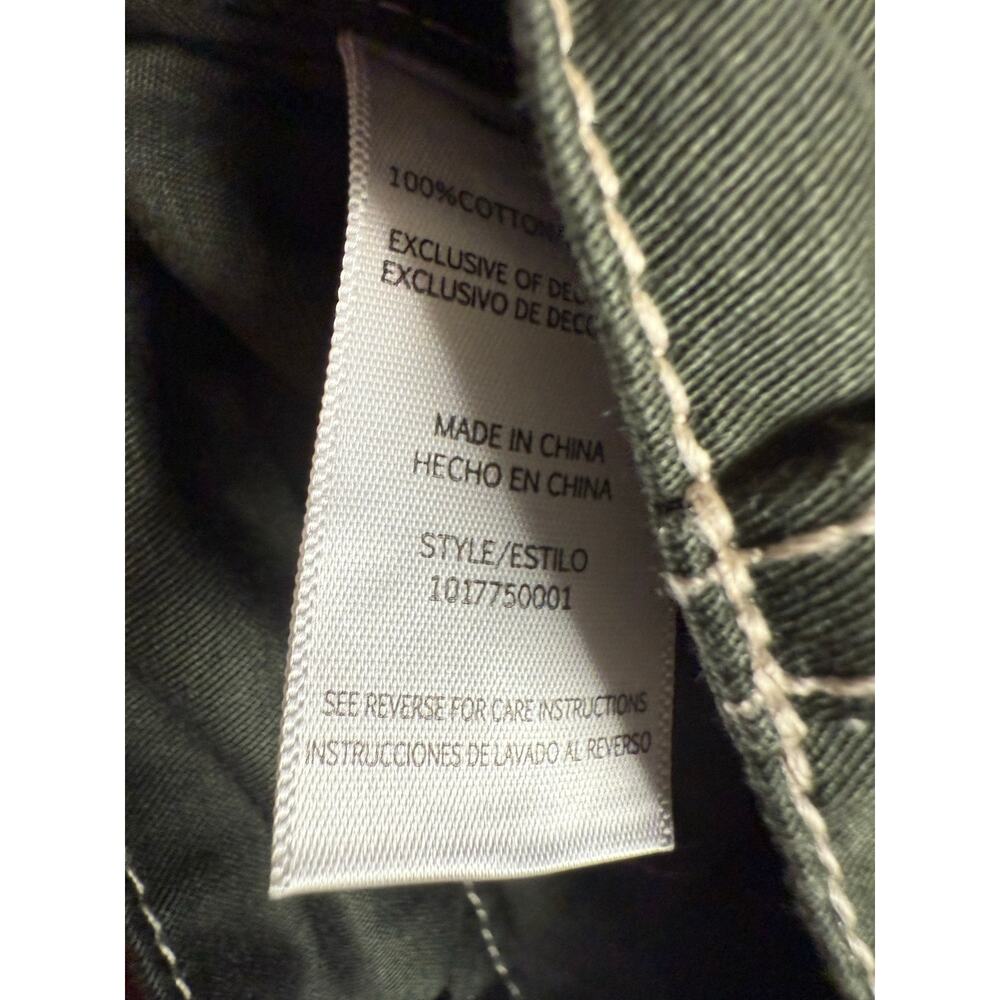 Ashley Park x RTR Olive Green Straight Leg Twill Cargo Pants Size 8 - Picture 13 of 13